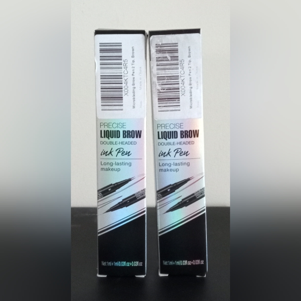 Precise Liquid Brow Double-Headed Ink Pen - Black